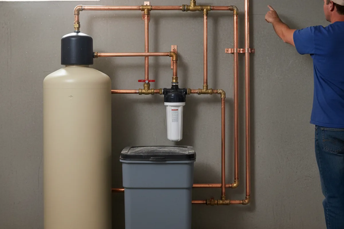 Whole-house water treatment system installed in Christmas